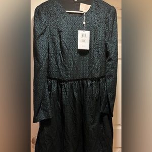 Gal Meets Glam Dress Green Womens Size 12